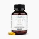 JSHealth High Strength Omega-3 Fish Oil | Wild-Caught, Freund des Meeres zertifiziert, 60 Kapseln