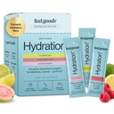 Feel Goods Hydration Hero, Variety Pack, 1000mg Elektrolyte Pulver, Zuckerfrei, Magnesium, Organic Aloe Vera, L Theanine, Vitamin C, Vegan, Non GMO, Auf den Go Elektrolyt-Packets, 12 Count