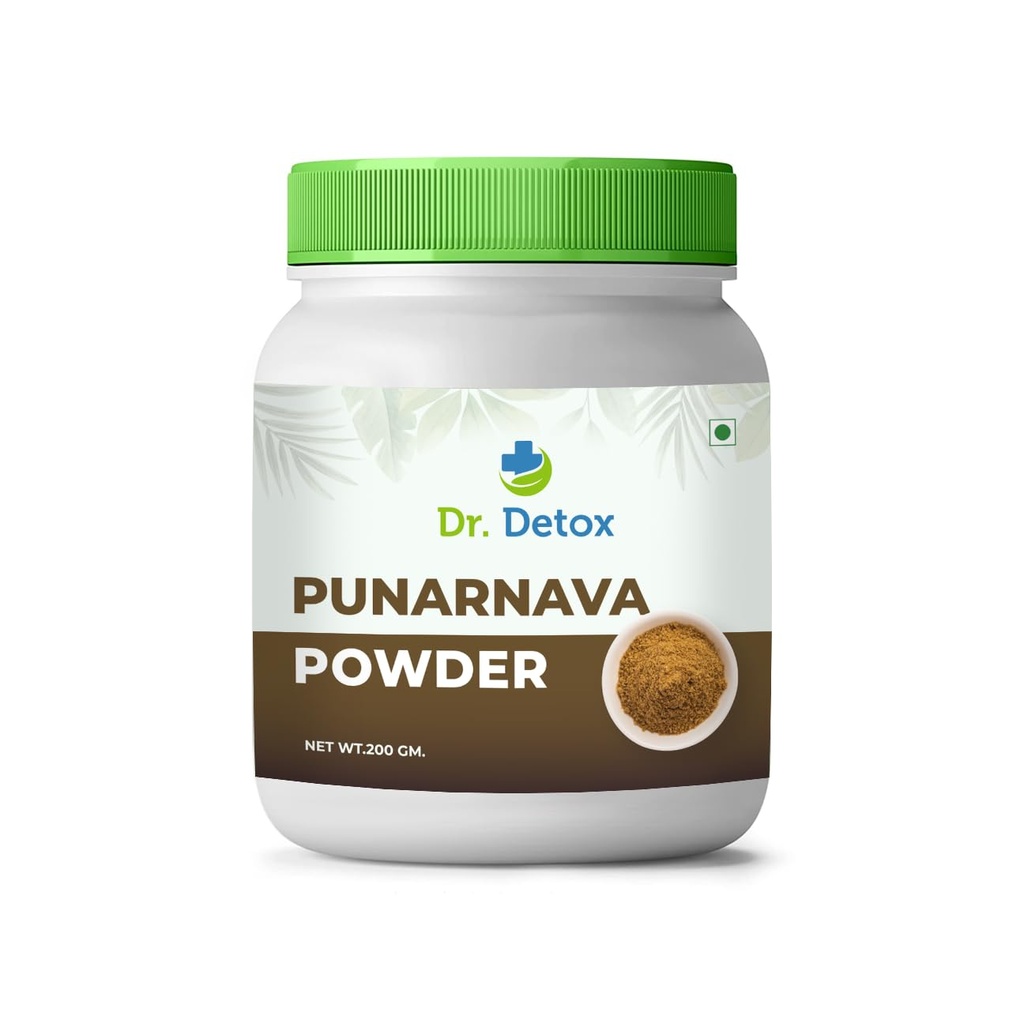 Dr. Detox Punarnava Powder (100% Pure), 200gm