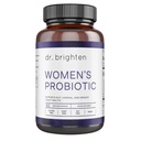 Dr. Brighten Probiotici Donna - Probiotici, Prebiotici con Antiossidanti & Sunfiber per Ormoni sani, Microbiome femminile bilanciato, Ovaie e Salute Immune - 60 capsule