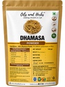 Oils and Herbs Dhamasa Powder 100g Natural Ayurvedic Herbal Supplement for Digestive Balance Body Cleansing and Daily Wellness