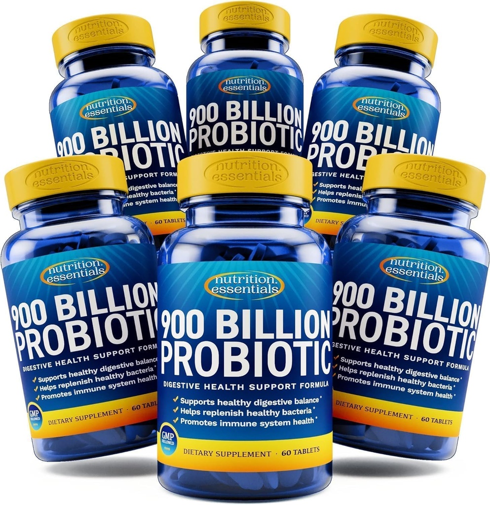 Integratore alimentare probiotico + Probiotici per le donne e gli uomini con lattasi enzima + Nootropic Brain Support Supplemento
