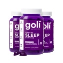 Goli Dreamy Sleep Gummy - 180 Compte - Mélatonine, vitamine D, magnésium et extrait de baume de citron - sans gélatine, sans gluten, végétalien et non-OGM