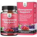 Supplément complet à la ménopause à base de plantes pour les femmes - Capsules d'équilibre hormonal féminin pour les sweats de nuit Hot Flashes & Mood Swings avec Dong Quai, Chaste Berry & Black Cohosh Root - 120 Count Pack