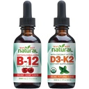 Pourquoi pas la vitamine biologique naturelle B12 et la vitamine D3 K2 gouttes liquides