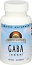Source Naturals Serene Science GABA, pour un esprit calme, 750mg - 45 comprimés