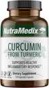 NutraMedix Curcumin - 500mg capsule erboriche - promuove una risposta infiammabile sana, sistema immunitario, cervello, cuore e supporto per fegato (120 capsule)