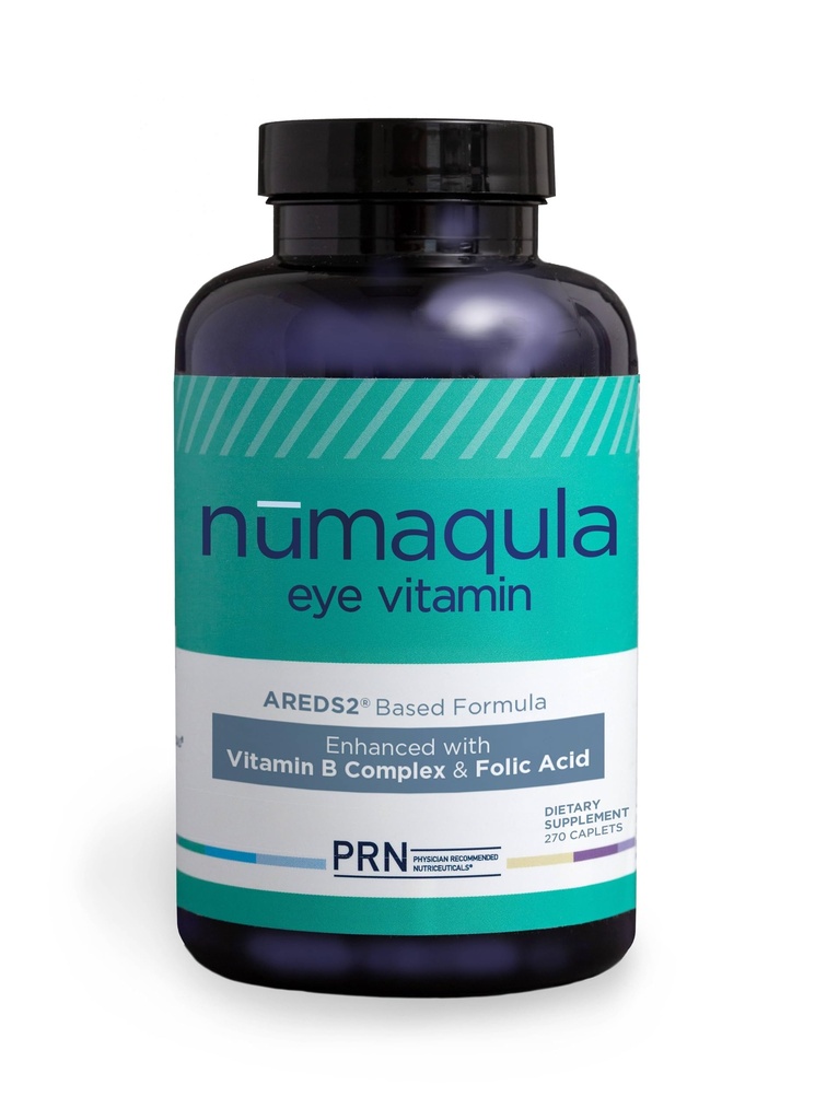 Vitamines oculaires PRN nūmaqula - 270 Capsules, 90 jours d'approvisionnement - Vitamines oculaires à base d'AREDS2 avec lutéine, zéaxanthine, complexe de vitamine B et vitamine E pour un support Maculaire avancé