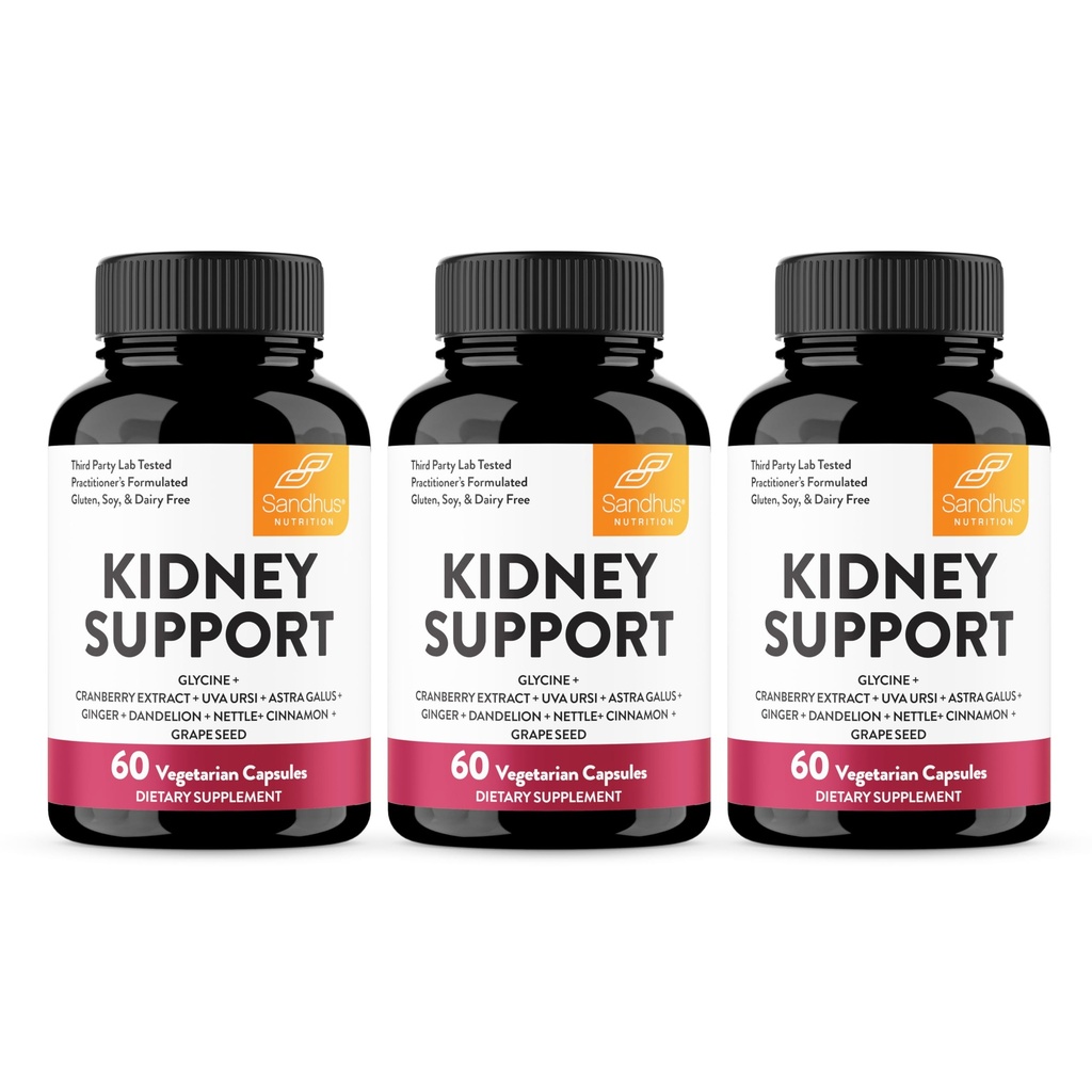 Sandhu's Rein Cleanse Detox & Repair Support Supplément pour les hommes et les femmes avec extrait de canneberge.