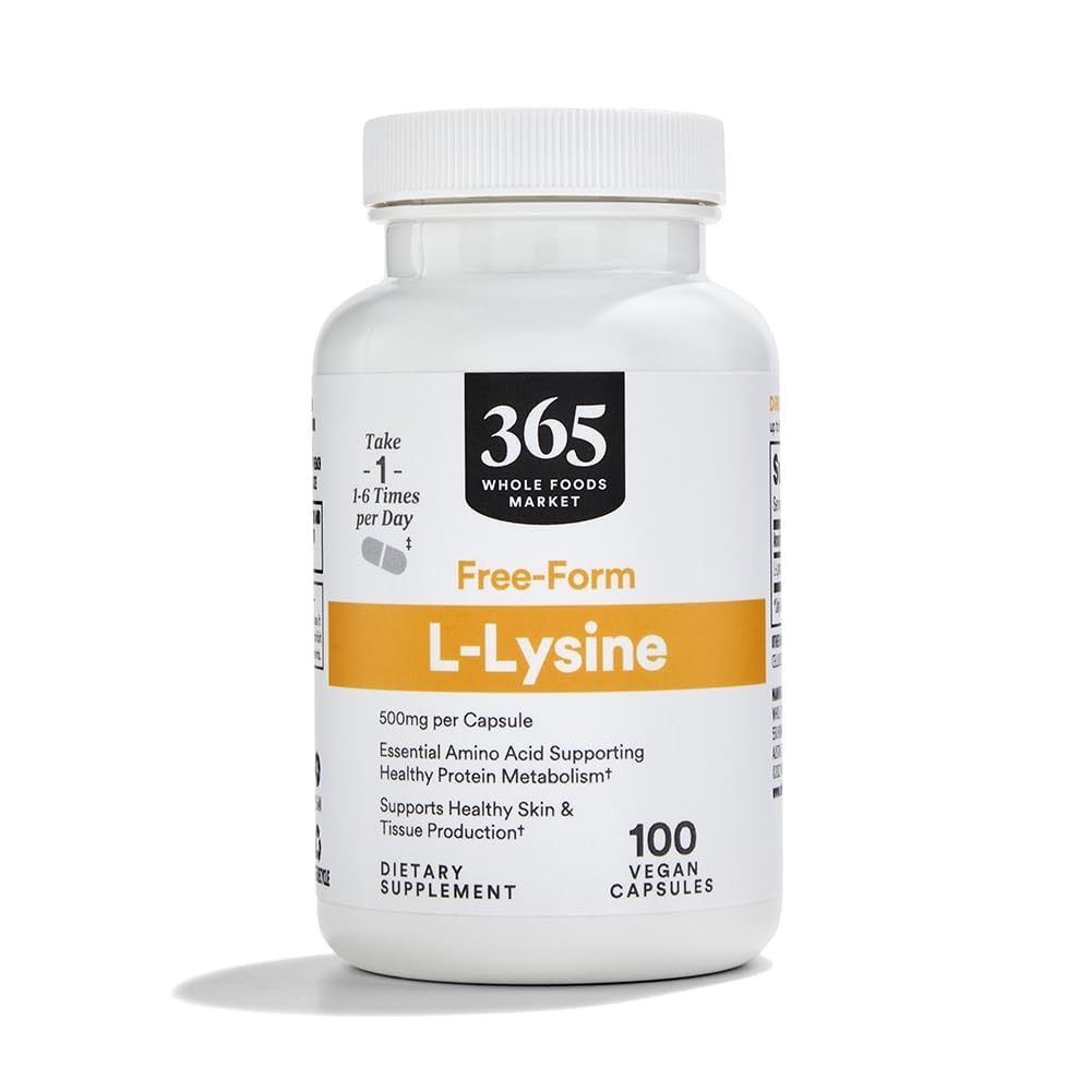 365 von Whole Foods Market, L-Lysine 500mg, 100 Count