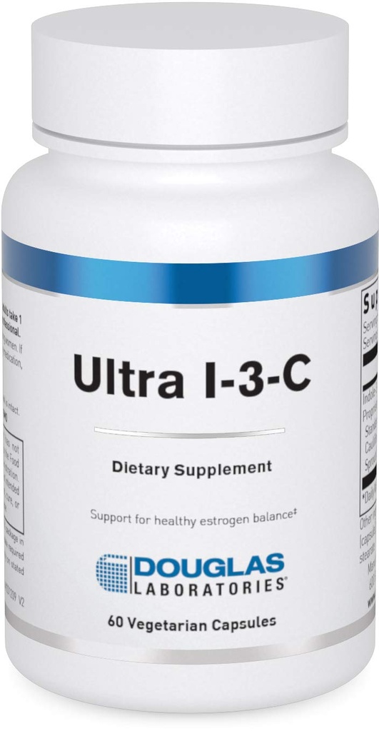 Douglas Laboratories Ultra I-3-C | Indole-3-Carbinol è una miscela proprietaria di verdure crude | 60 capsule