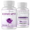 Soutien à la ménopause - Ménopause Relief and Weight Management Support - pour les flashs chauds, le soulagement de la sueur nocturne et l'énergie - 120 capsules