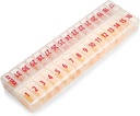 Große Pille Organizer Monatliche 32 Komponenten - 30 Tage Pille Organizer 1 Mal ein Tag, große Kompartment-Box für Medikamente, BPA-freie Kunststoff, abnehmbare Lid für einfache Belastung Medizin, Vitamine, Klar