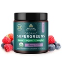 Antica Nutrizione SuperGreens Polvere con Probiotici, Verdi di Gusto di Berry Organici, Realizzati con Frutta Reale, Verdura e Erbe, Supporto Digestivo ed Energetico, 12 Serve, 3.2oz