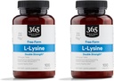 Ganzer Lebensmittelmarkt, L-Lysine Doppelstärke, 100 ct (Pack von 2)