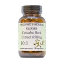 Gli elisir naturali di Barlowe Catuaba | 10:1 Extract | 650mg Per Capsule | Tradizionale Vitalità Herb | 60 Vegan Capsule | Non OGM, Senza Stearate, Vetro in bottiglia