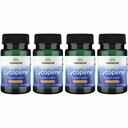 Swanson Lycopene - Natürliche Ergänzung Förderung Prostata Gesundheit, Herz Gesundheit, & unterstützt Blutdruck innerhalb der normalen Reichweite - Mens Health Supplement - (60 Softgels) 4 Pack