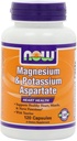 JETZT Magnesium und Kalium Aspartate W/ Taurine, 120 Kapseln (Pack von 2)