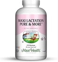Maxi Health Lactation Pure & More - Mom's Favorite - Pflegeunterstützung - 270 Kapseln - Kosher (LPM)
