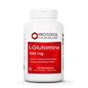PROTOKOLL FÜR LIFE BALANCE L-Glutamin 1000mg - Aminosäure - Muskelgewebe, Gutgesundheit Immune Gesundheit - 120 Veg Caps