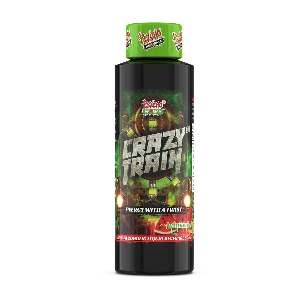 Crazy Train - Il tiro di energia non alcolica di Psycho Pharma ... Con un twist! (4)