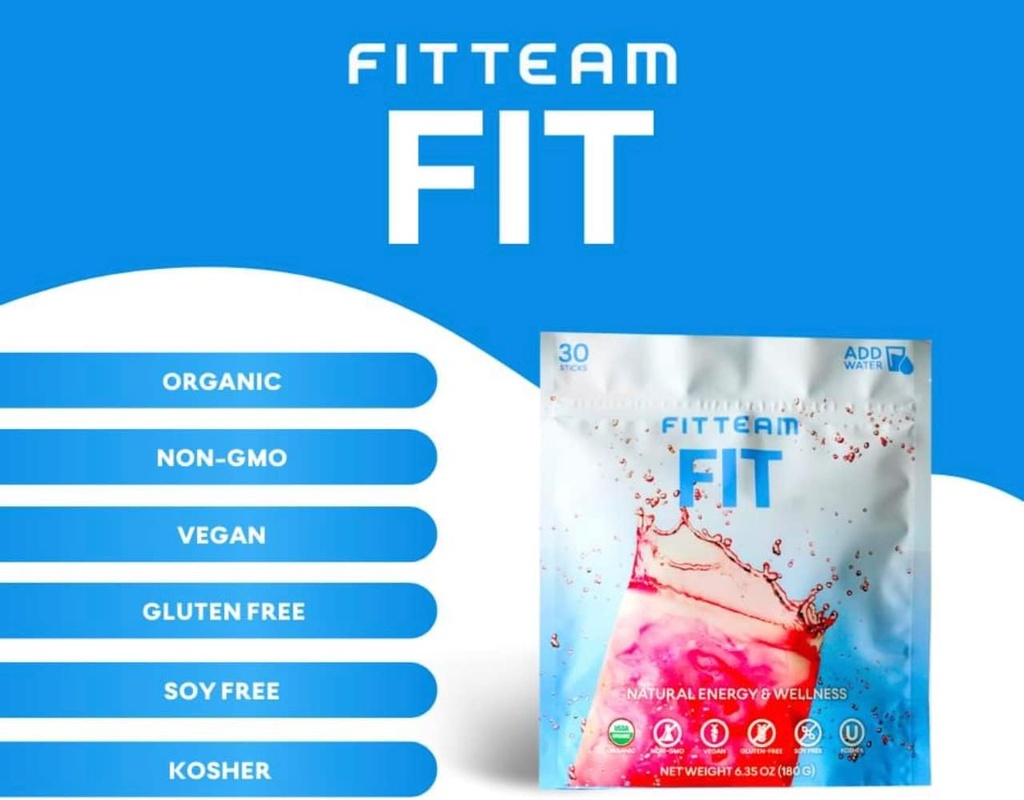 Fitteam Fit 30 singoli Sticks (30 giorni di alimentazione) Nuova formula migliorata