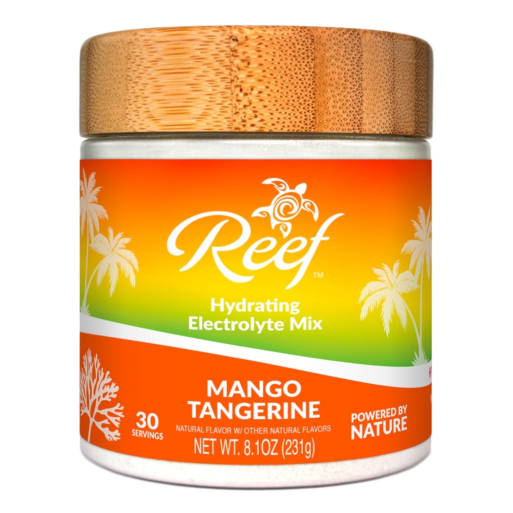 Idratazione Electrolyte Drink Mix - Mango Tangerine, 30 Serve - Polvere di idratazione w/Coconut Acqua - Non OGM, Non Aggiunto Zucchero, 5 Key Electrolytes + Vitamins, Minerali di Trace naturali