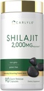Carlyle Shilajit Capsules $ 2000mg $ 90 Comte $ Supplément sans OGM et sans gluten