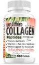 Collagen Peptide Pillen 100 Tabletten Protein Ergänzungen NO Mehr Mischpulver Shakes Einfach zu Swallow Collagen Peptide Pulver Pillen Protein Kapseln Keto