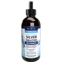 Alkaline structure argent liquide 30ppm - Support immunitaire avancé gouttes liquides - Suppléments minéraux en argent colloïdal extra-fort - Fabriqué aux États-Unis (4 oz)