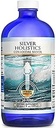 Bouteille de verre en argent colloïdal 8 oz par Silver Holistics