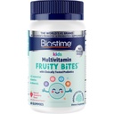 Biostime Kids Multivitamin Gummis mit Probiotika & 11 essentielle Vitamine (Ages 4+) | Multivitamin für Kinder | Kein Zucker | Frei von Top 9 Allergene | 50 Count