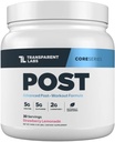 Transparent Labs Post - Nach-Workout-Recovery Muscle Builder mit L-Glutamin, Beta-Alanin und BetaPure Betaine Anhydrous für Muskel-Recovery und Muskel-Gebäude - 30 Servierungen, Erdbeer-Lemonade