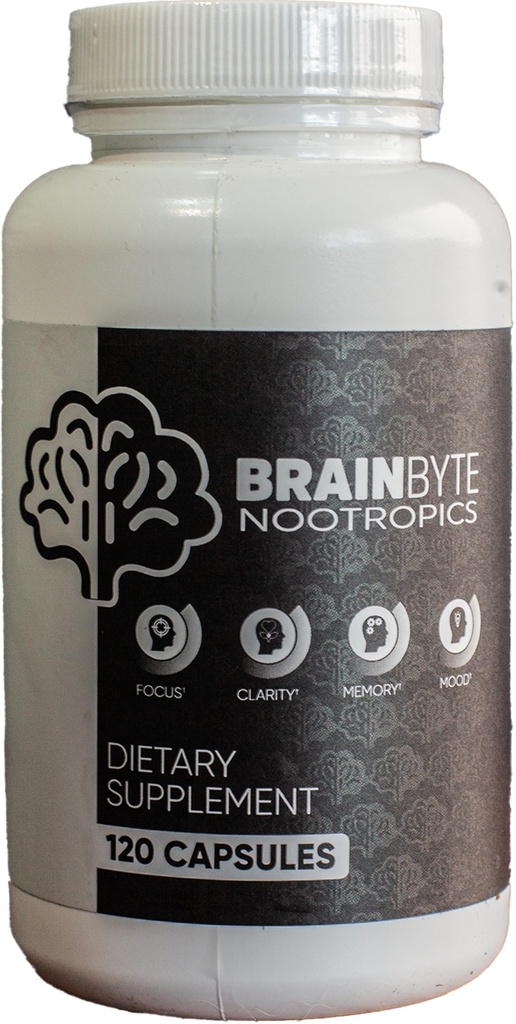 Integratore Nootropico All-in-One per Uomini e Donne | Concentrazione senza caffeina con L-teanina & Phosphatidylserine (120 conteggio)