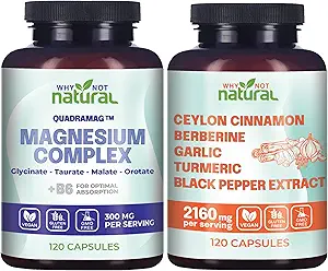Magnesium Complex Supplement und Ceylon Cinnamon Complex