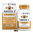 Viteyes AREDS 2 Classic Macular Health Formula Softgels, Eye Health Vitamin zur Unterstützung der Macular Health, Lower Zink, Eye Vitamins, Macular Vitamins, Beta-Carotin, 180 Softgels