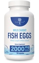 Wild Caught Fisch Eier 2.000mg - Omega 3 Ergänzung für Augen, Gehirn Gesundheit, unterstützt Immunität, Knochen und Zähne, Mood Unterstützung mit Omega 3-6-9 Fisch Ei Kapseln