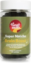 Fungiments Super Matcha - Funghi Cordyceps, Polvere di tè verde, Ginseng, Rhodiola - Energia quotidiana e resistenza (30 Mushroom Gummies)