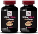 Lifestyle Companion - Muira PUAMA BARK Extract - Power Surge, Natural Energy Boost, Balanced Boost, Adventure Readiness, Herbal Drive Activation, Energizing Plant Power 2 Flaschen 120 Kapseln