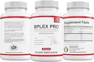 Miscela avanzata MTHFR con 1000 mcg Quatrefolic. 1500 mcg Methylcobalamin con aminoacidi per aiutare in disintossicazione. Fattore intrinseco per l'assorbimento di B12. 60 capsule vegetali.