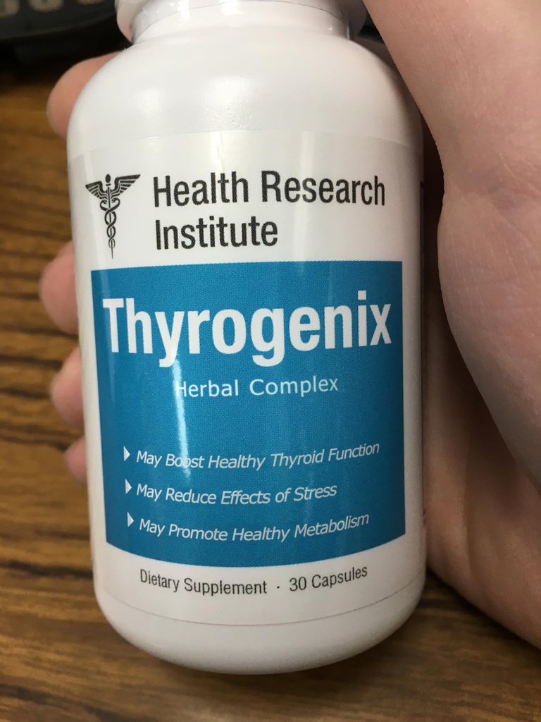 Thyrogenix - Thyroid Funktionsergänzung - 2 Flaschen-60 Kapseln - Adrenal Drüsen Support-Hormonal Balance Support (2)