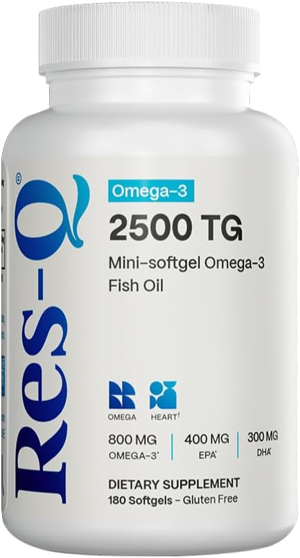 Res-Q 2500 TG Omega-3 Fish Oil Mini Gel Kapseln