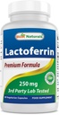 Best Naturals Lactoferrin 250 mg Veggie Kapsel, Unterstützt gesunde Immunfunktion - 60 Zähler