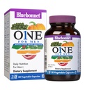 Bluebonnet Nutrition One for Men Whole Food-Based Multiple, Daily Nutrition*, Non-GMO, Vegetarisch Freundlich, Kosher, Glutenfrei, Soy-Free, Dairy-Free, Iron Free, 30 Gemüsekapseln, 30 Servietten