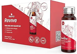 Collage liquido elicoidale per le donne, bevanda di collagene con 10.000mg Peptidi di collagene marino, liquido di collagene per le donne per la crescita dei capelli, riparazione della pelle, resistenza alle unghie, 1,69 Fl Oz (Pack of 10)