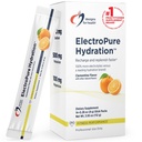 Conceptions pour les packs d'hydratation électropure santé, Clementine Saveur - Poudre d'électrolytes avec vitamine C, magnésium, zinc et potassium - avec édulcorant Stevia et Monk Fruit (14 packets de bâton)