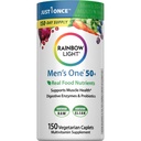 Rainbow Light Multivitamin für Herren 50+, Vitamin C, D & Zink, Probiotika, Herren One 50+ Multivitamin bietet hohe Potenz Immununterstützung, Non-GMO, Vegetarisch, 150 Tabletten