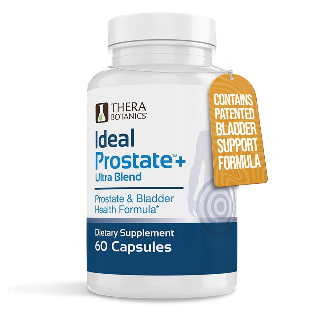 Fortgeschrittene Männer Prostata-Unterstützung von Ideal Prostate Plus Ultra mit Reishi Pilz, Sägepalme, Lycopin und mehr für natürliches Relief