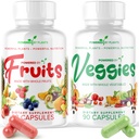 Tägliches Obst- und Gemüsepräparat - 180 Kapseln für 30 Tage, nicht gentechnisch verändertes und glutenfreies Superfood mit natürlichen Vitaminen - angetrieben von Pflanzen, 2-Pack