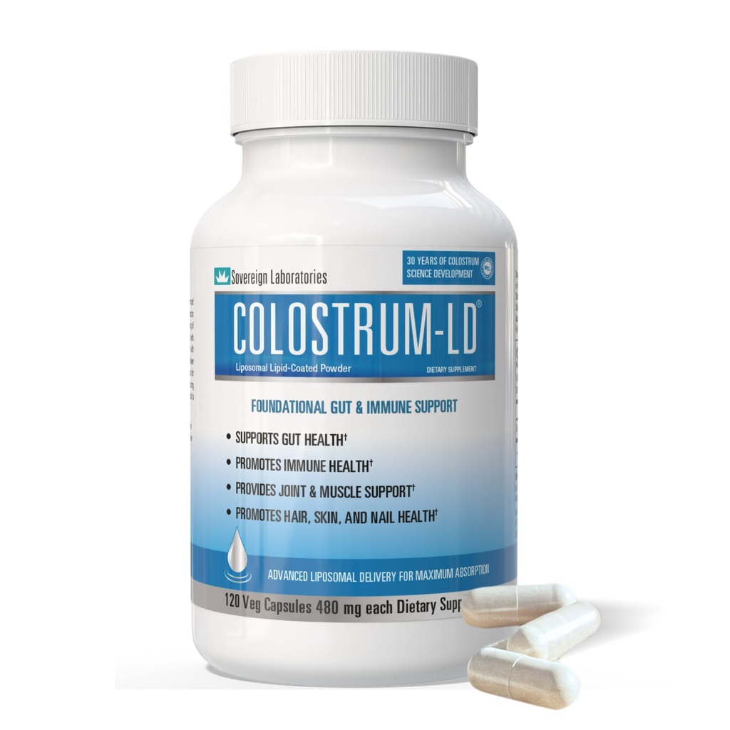 Colostrum-LD Colostrum Capsule - 120 Conte - Consegna Liposomica